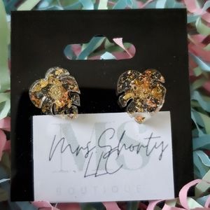 Gold Leafs Earrings